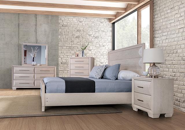 Chemnitz Bed Espresso & White - My Sweet Home Furniture (Queens, NY)