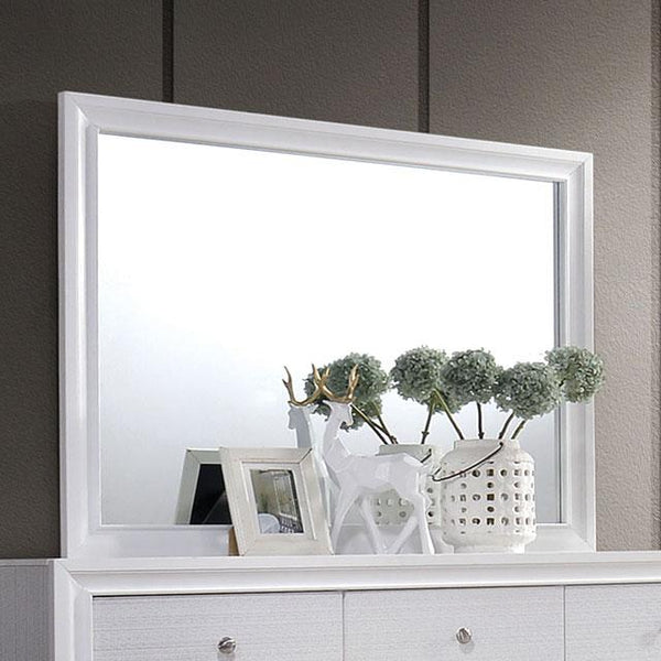 Chrissy White Mirror - My Sweet Home Furniture (Queens, NY)