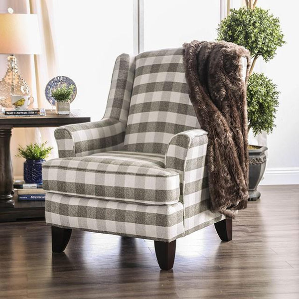Christine Light Gray Chair - My Sweet Home Furniture (Queens, NY)
