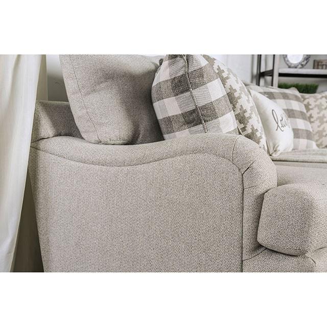Christine Light Gray Sofa - My Sweet Home Furniture (Queens, NY)