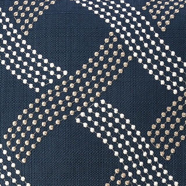 Cici Navy 20" X 20" Pillow, Navy (2/CTN) - My Sweet Home Furniture (Queens, NY)