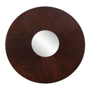 Cimma Espresso Round Dining Table - My Sweet Home Furniture (Queens, NY)