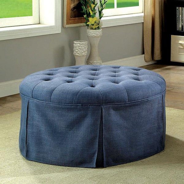 Claes Round Ottoman - My Sweet Home Furniture (Queens, NY)