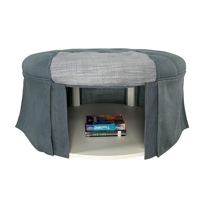 Claes Round Ottoman - My Sweet Home Furniture (Queens, NY)