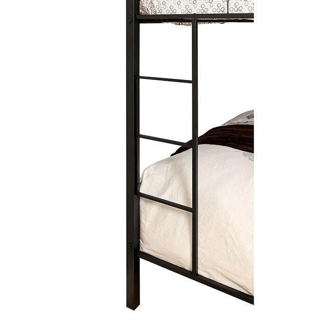 CLAREN Black Twin/Queen Bunk Bed - My Sweet Home Furniture (Queens, NY)