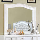 Ariston Mirror White, Silver, & Black - My Sweet Home Furniture (Queens, NY)