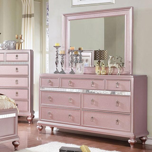 Ariston Rose Gold Dresser - My Sweet Home Furniture (Queens, NY)