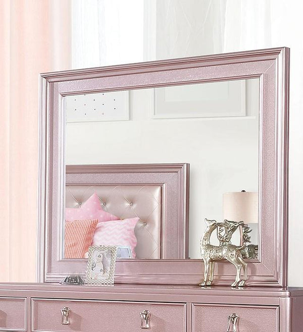 Ariston Rose Pink Mirror - My Sweet Home Furniture (Queens, NY)