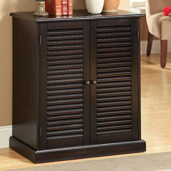 Della Espresso Shoe Cabinet - My Sweet Home Furniture (Queens, NY)