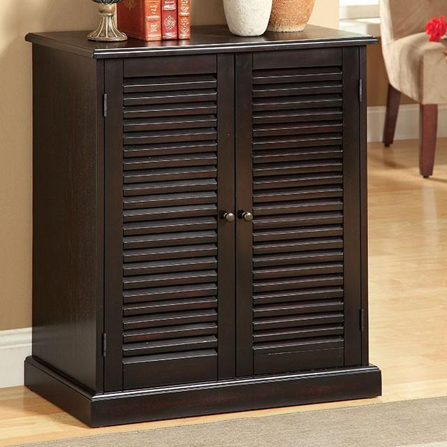 Della Espresso Shoe Cabinet - My Sweet Home Furniture (Queens, NY)