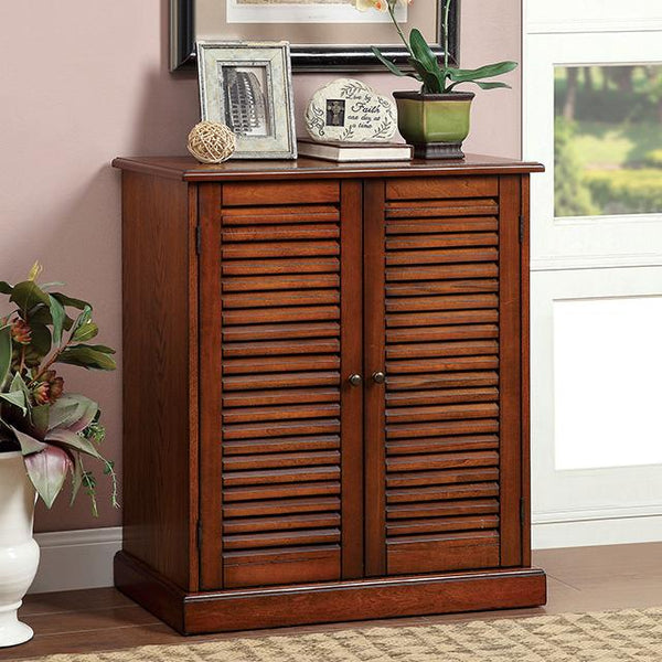 Della Oak Shoe Cabinet - My Sweet Home Furniture (Queens, NY)