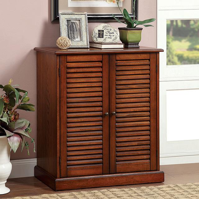 Della Oak Shoe Cabinet - My Sweet Home Furniture (Queens, NY)