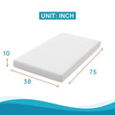 Artemisia 10" Memory Foam Mattress White