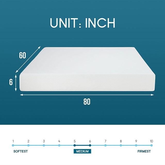 6" Memory Foam Mattress Artemisia - My Sweet Home Furniture (Queens, NY)