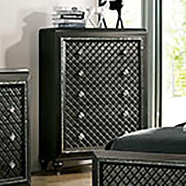 Demetria Metallic Gray Chest - My Sweet Home Furniture (Queens, NY)