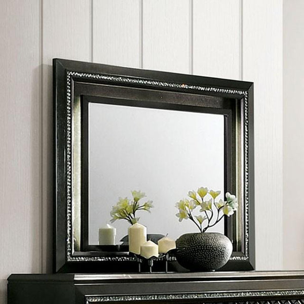 Demetria Metallic Gray Mirror - My Sweet Home Furniture (Queens, NY)