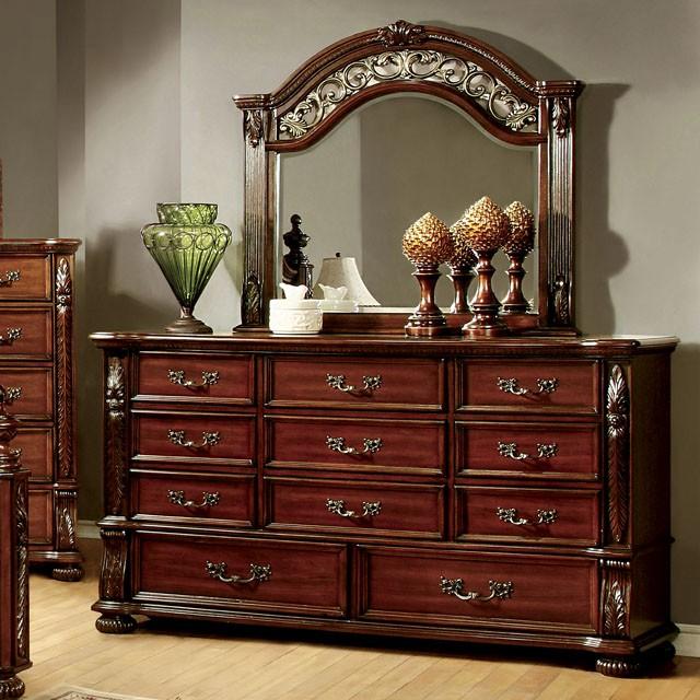 ARTHUR Brown Cherry Dresser - My Sweet Home Furniture (Queens, NY)