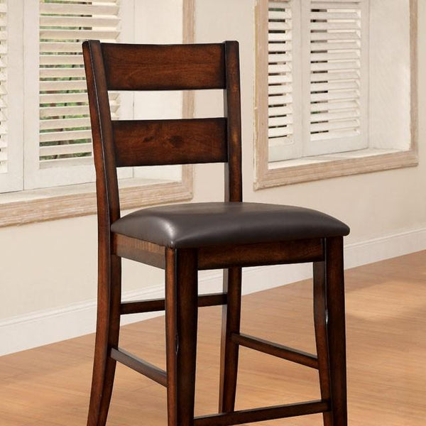 DICKINSON II Dark Cherry Counter Ht. Chair (2/CTN) - My Sweet Home Furniture (Queens, NY)