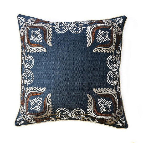 Dina Navy 20" X 20" Pillow, Navy (2/CTN) - My Sweet Home Furniture (Queens, NY)