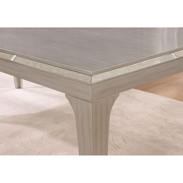 DIOCLES Silver/Gray Dining Table - My Sweet Home Furniture (Queens, NY)