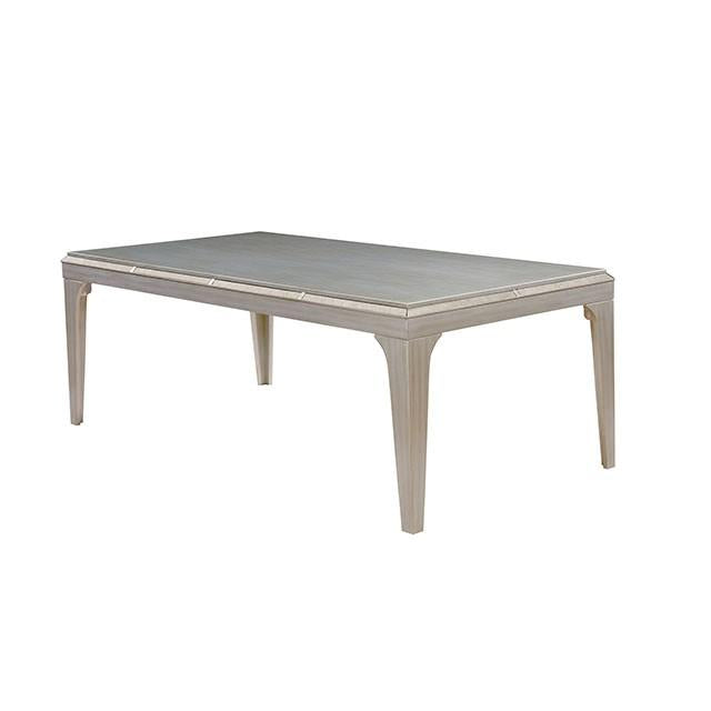 DIOCLES Silver/Gray Dining Table - My Sweet Home Furniture (Queens, NY)