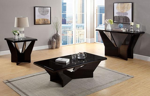 DUBENDORF Coffee Table, Black - My Sweet Home Furniture (Queens, NY)