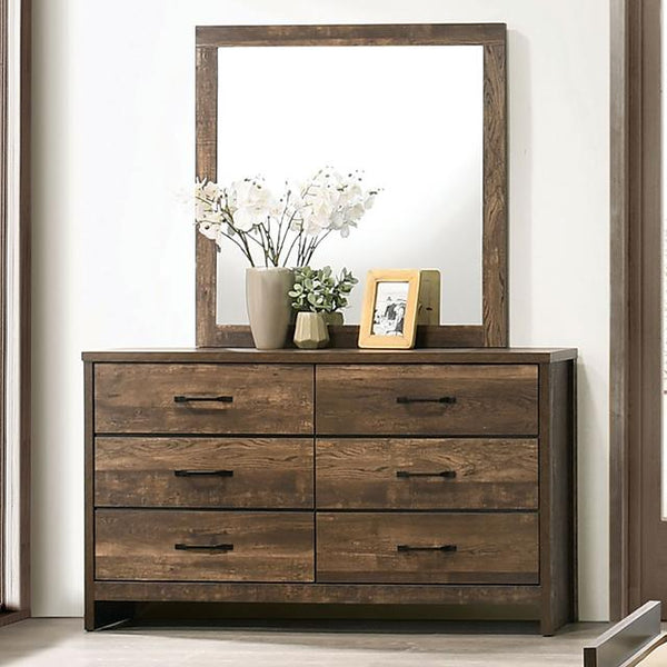 DUCKWORTH Dresser, Light Walnut - My Sweet Home Furniture (Queens, NY)