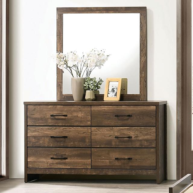 DUCKWORTH Dresser, Light Walnut - My Sweet Home Furniture (Queens, NY)