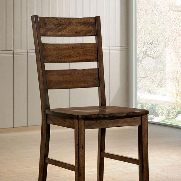 Dulce Walnut Side Chair (2/CTN) - My Sweet Home Furniture (Queens, NY)