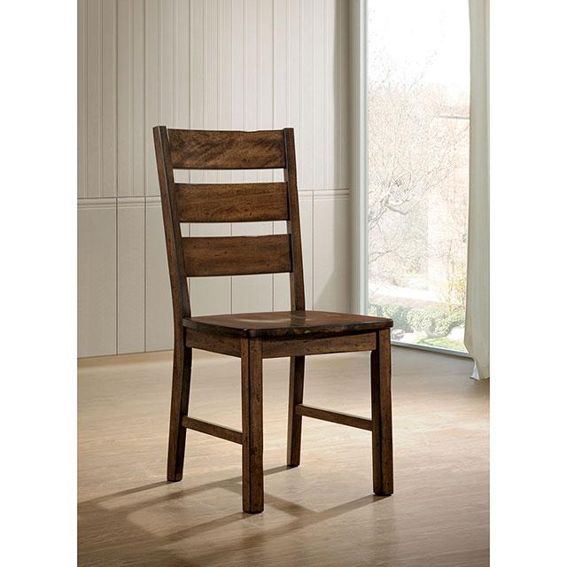 Dulce Walnut Side Chair (2/CTN) - My Sweet Home Furniture (Queens, NY)