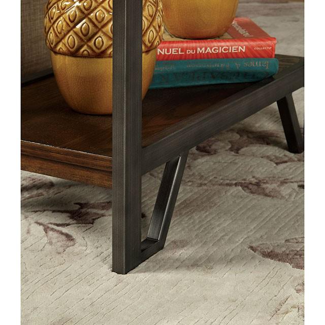 Dundalk Dark Oak Side Table - My Sweet Home Furniture (Queens, NY)