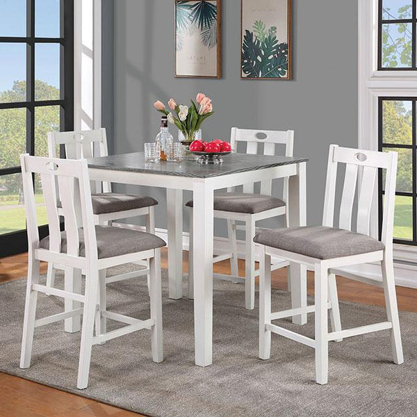 Dunseith 5 Pc. Counter Ht. Set - My Sweet Home Furniture (Queens, NY)