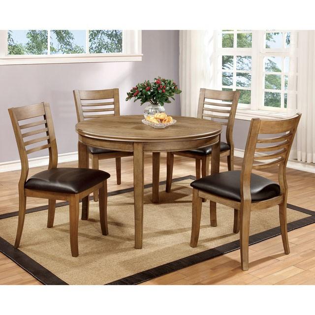 Dwight 48" Round Table - My Sweet Home Furniture (Queens, NY)