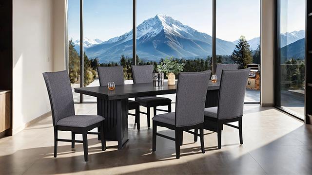 Easingwold 7 Pc Dining Table Set - My Sweet Home Furniture (Queens, NY)