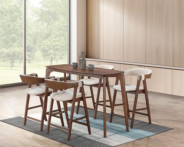 Ebikon 5 Pc Counter Ht Table Set - My Sweet Home Furniture (Queens, NY)