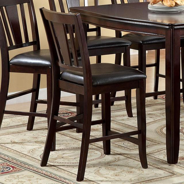Edgewood II Espresso Counter Ht. Chair (2/CTN) - My Sweet Home Furniture (Queens, NY)