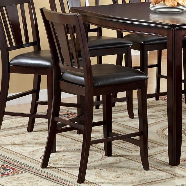 Edgewood II Espresso Counter Ht. Chair (2/CTN) - My Sweet Home Furniture (Queens, NY)