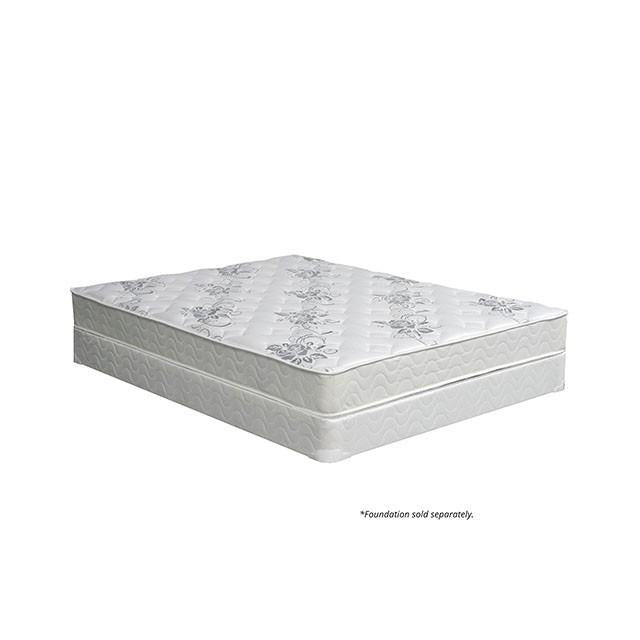 ELBERTYNA White 8" Tight Top Mattress, Cal.King - My Sweet Home Furniture (Queens, NY)