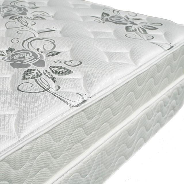 ELBERTYNA White 8" Tight Top Mattress, Cal.King - My Sweet Home Furniture (Queens, NY)