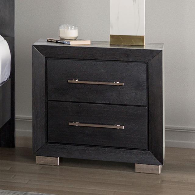 Ashbourne Night Stand w/ USB - My Sweet Home Furniture (Queens, NY)