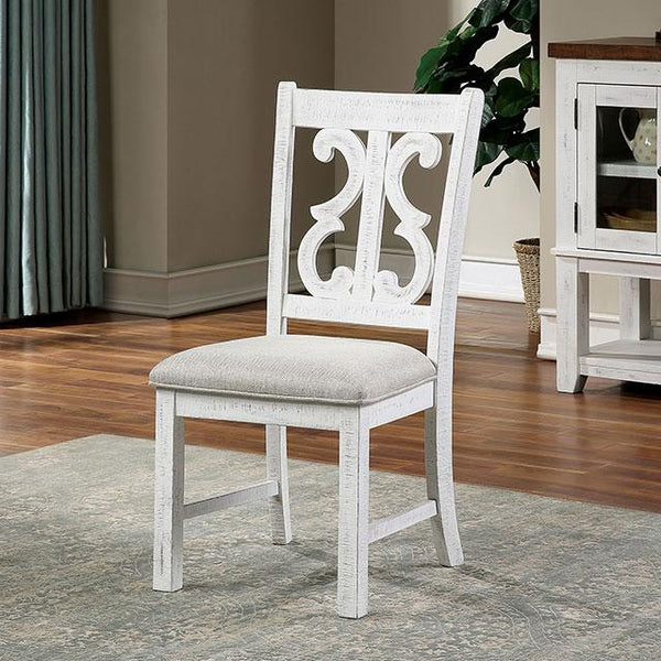 Auletta Transitional Side Chair (2/CTN) - My Sweet Home Furniture (Queens, NY)