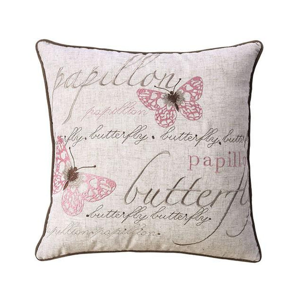 Elsa Natural 20" X 20" Pillow, Natural (2/CTN) - My Sweet Home Furniture (Queens, NY)