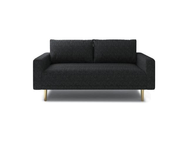 ELVERUM Loveseat, Black - My Sweet Home Furniture (Queens, NY)