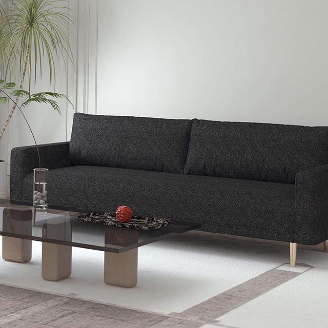 ELVERUM Sofa, Black - My Sweet Home Furniture (Queens, NY)