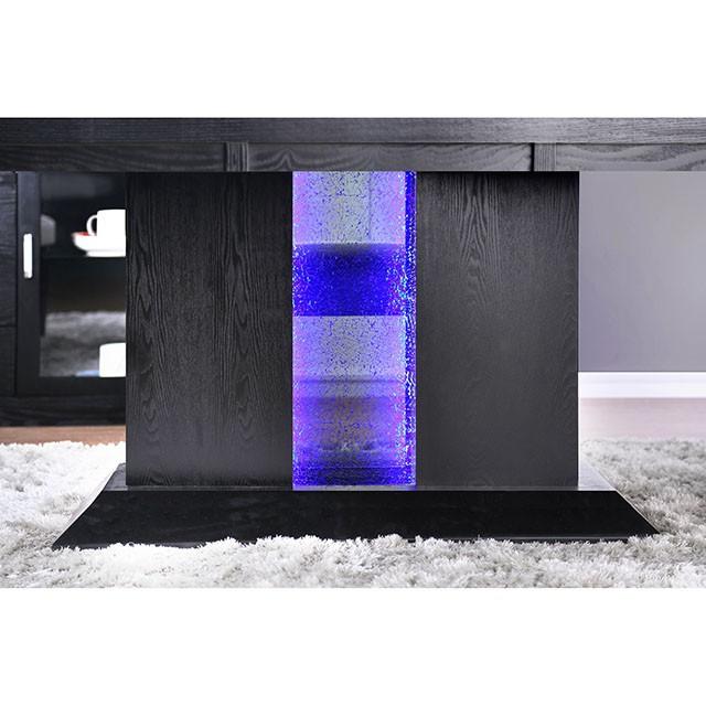 Evangeline Black/Beige Dining Table - My Sweet Home Furniture (Queens, NY)