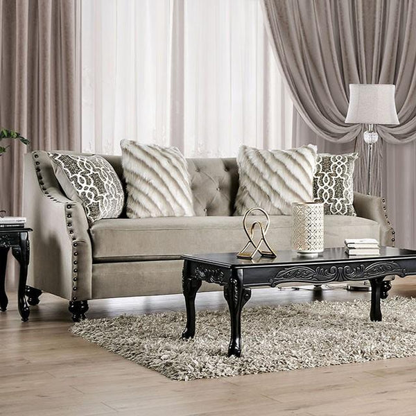 Ezrin Light Brown Sofa - My Sweet Home Furniture (Queens, NY)