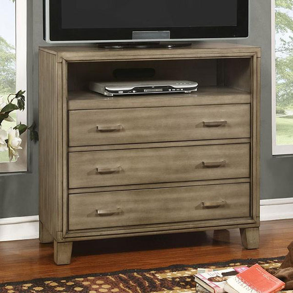 ENRICO I Gray Media Chest - My Sweet Home Furniture (Queens, NY)