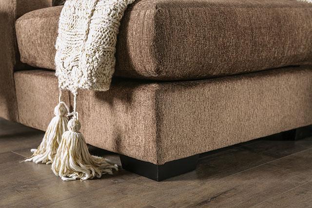 FARRINGDON Sectional, Brown - My Sweet Home Furniture (Queens, NY)