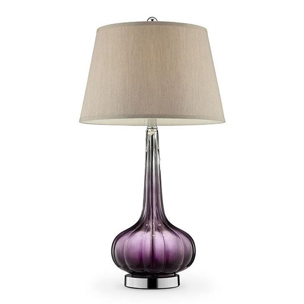 Fay Purple 30"H Table Lamp - My Sweet Home Furniture (Queens, NY)