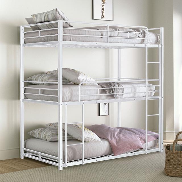 Felgu Triple Twin Metal Bunkbed - My Sweet Home Furniture (Queens, NY)